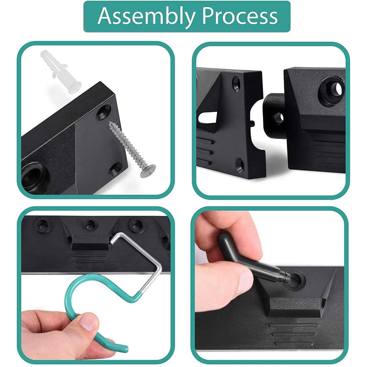 Adjustable Garden Storage Wall Mount Rack