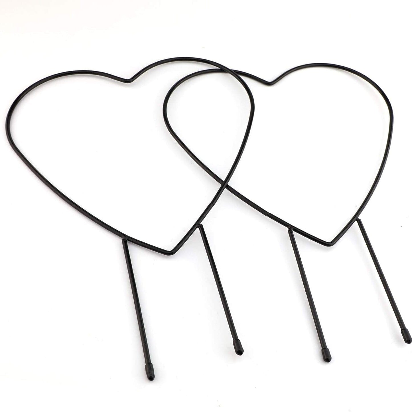 2-Pack: Heart-Shaped Plant Support Stake