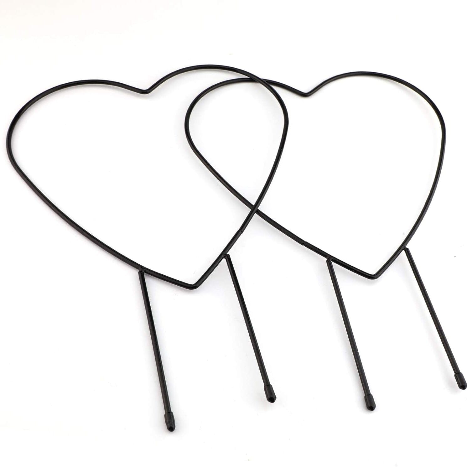 2-Pack: Heart-Shaped Plant Support Stake