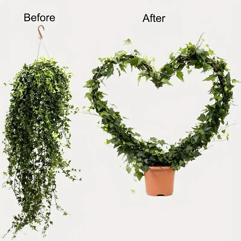 2-Pack: Heart-Shaped Plant Support Stake