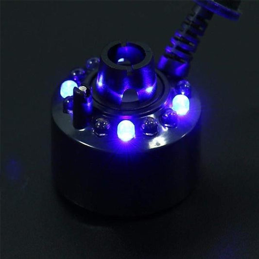 Ultrasonic Humidifier Mist Maker Fogger with 12 LED