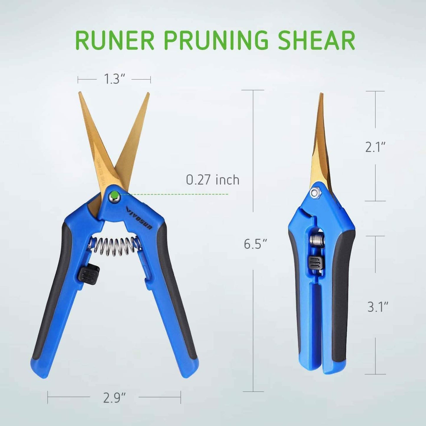 VIVOSUN Gardening Hand Pruner