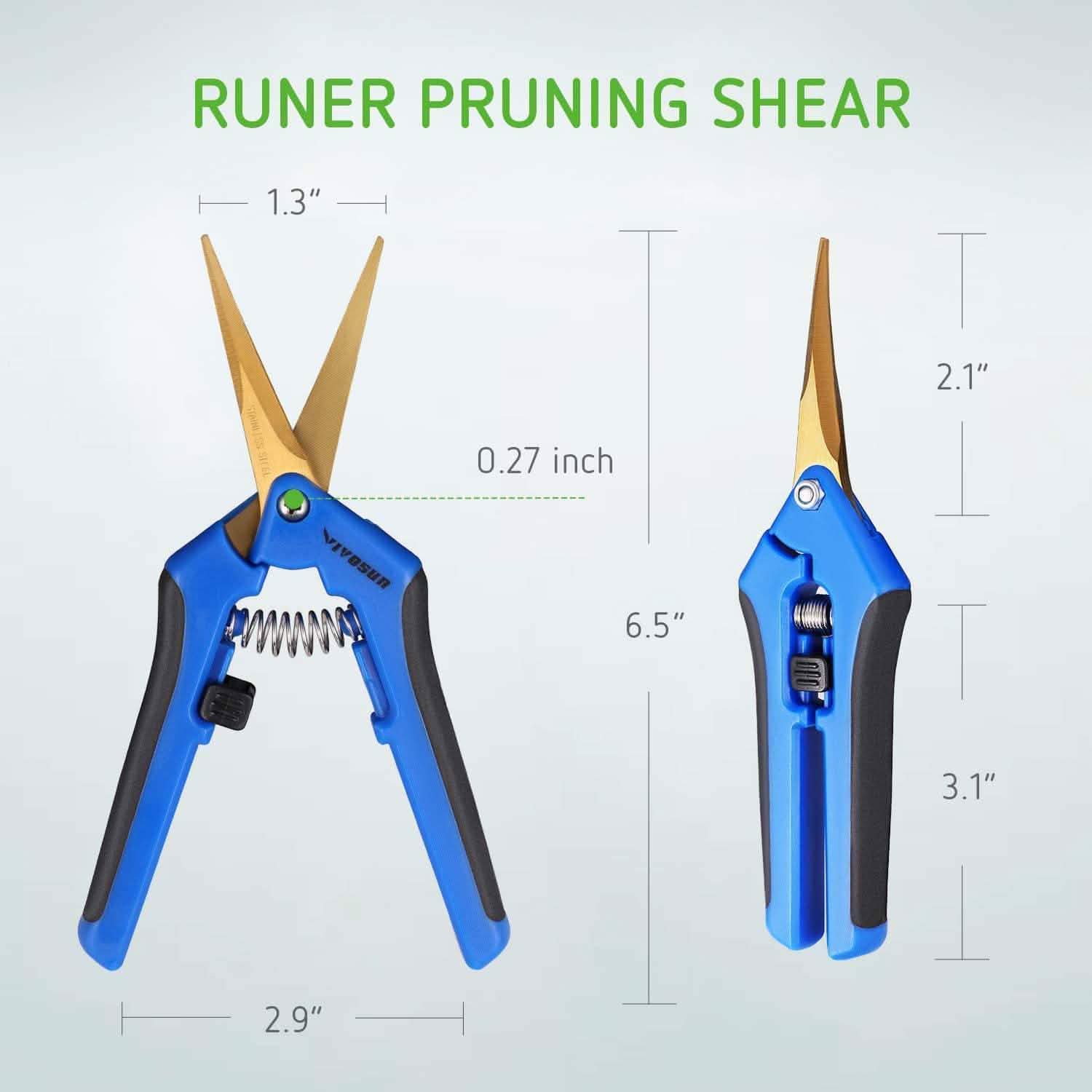 VIVOSUN Gardening Hand Pruner