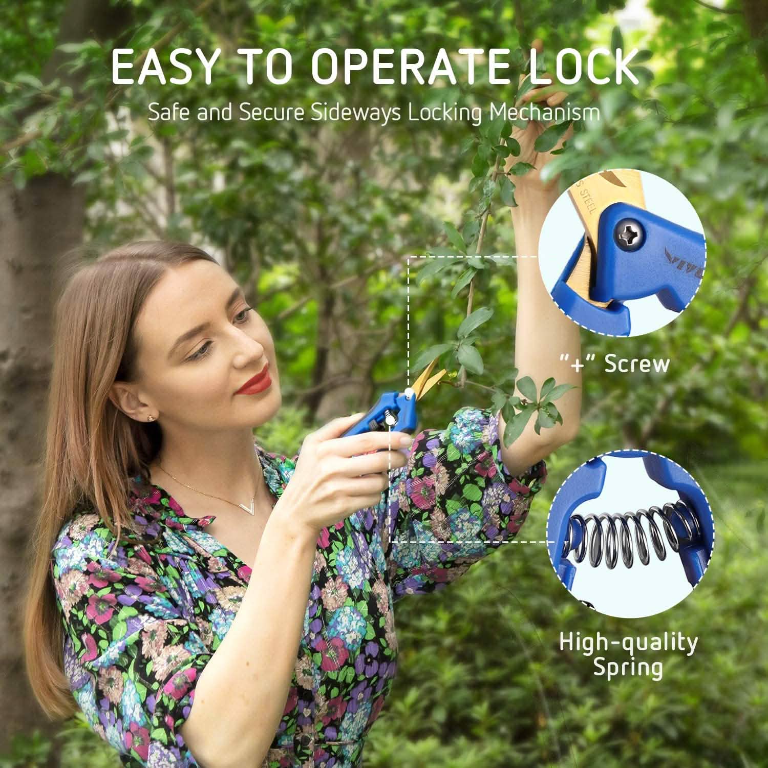 VIVOSUN Gardening Hand Pruner